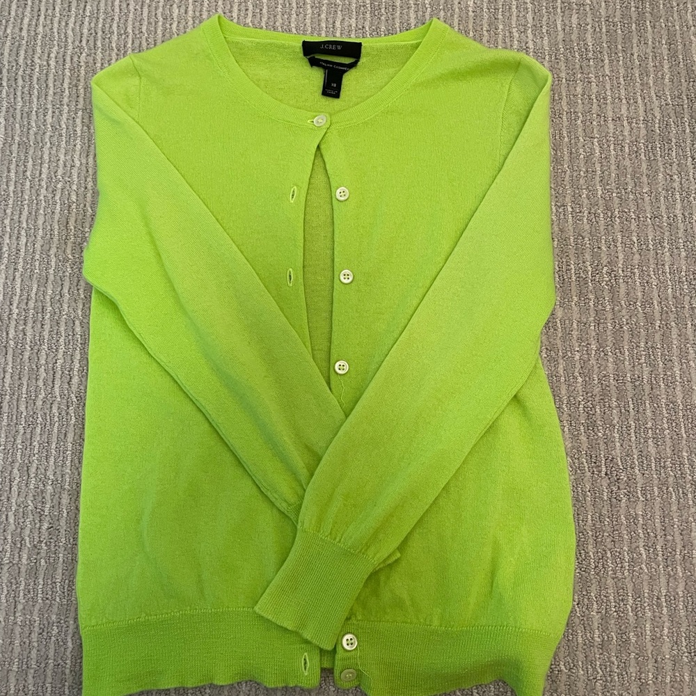 JCrew 100% cashmere cardigan